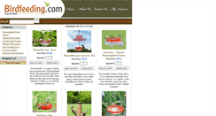 Desktop Screenshot of birdfeeding.com