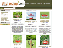 Tablet Screenshot of birdfeeding.com